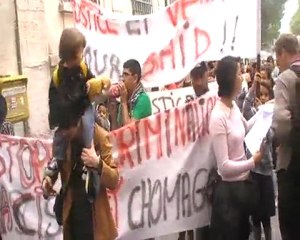 Manifestation contre l'islamophobie le 1er mai du com pop 84