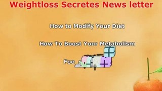 Weightloss Secretes Newsletter