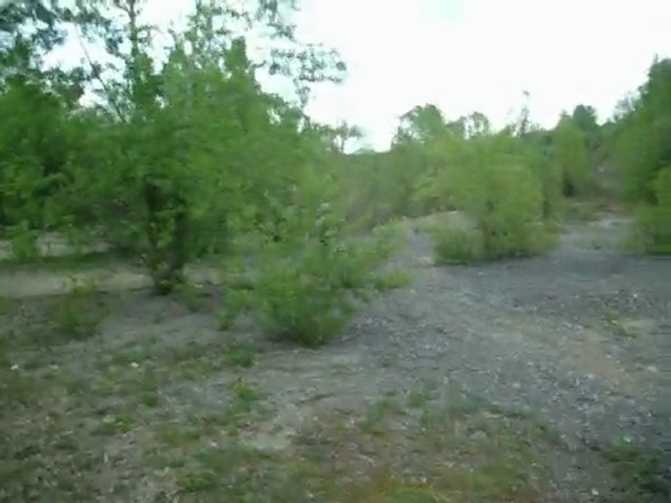 Saut en Honda HM CRE 125