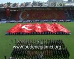 19 MAYIS GENCLIK VE SPOR BAYRAMI BAYRAK KAREOGRAFILERI 2