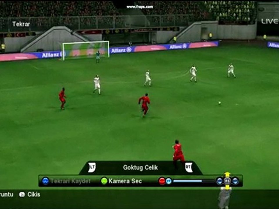 organize atak ve 90'a gol diye buna derim
