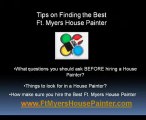 Fort Ft. Myers House Painter Painters Painting
