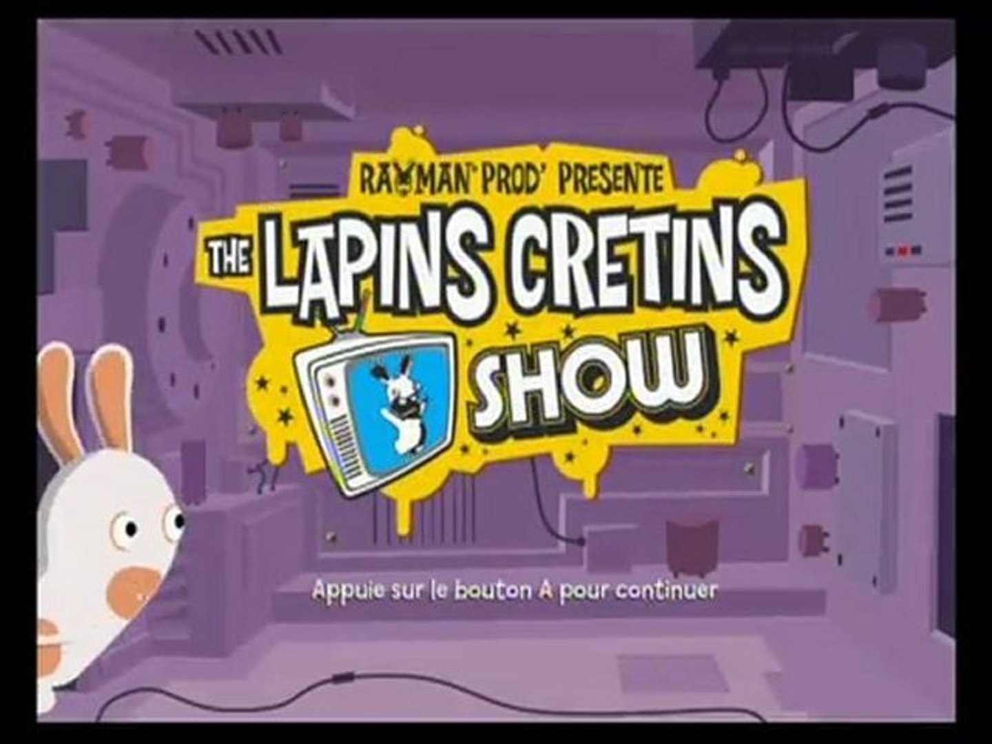 ingame Rayman Prod' Présente : The Lapins Crétins Show - Vidéo Dailymotion