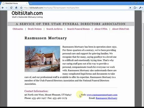 Utah Obituaries