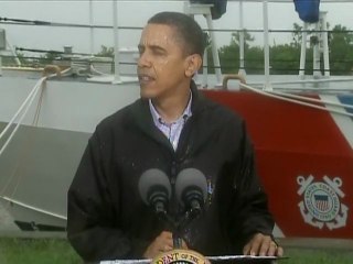 Obama defends his US oil slick response