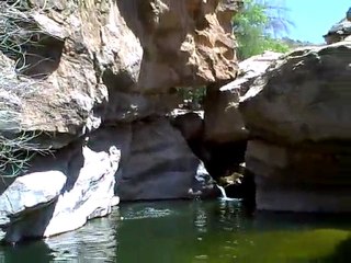 Hidden Pool in Tucson Mountains