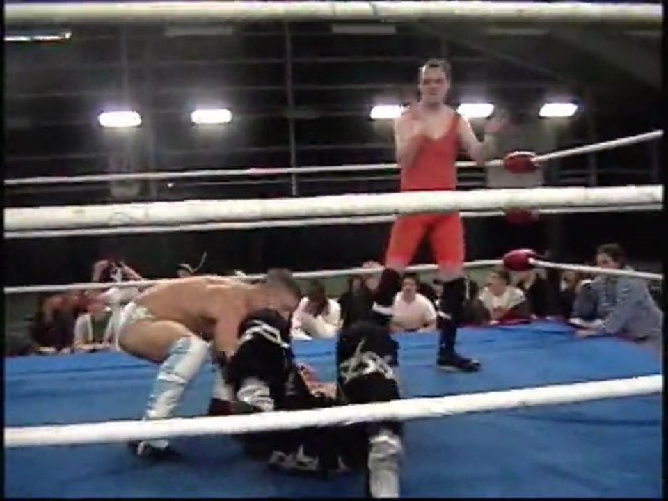 NCW Tag Team Titles. (c) Generation SLAM vs. The Macabre