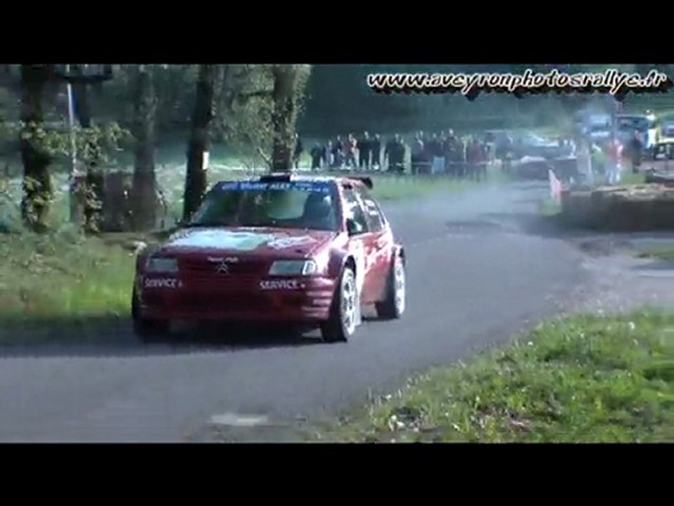 Rallye du Quercy 2010 / Frédéric Portal Vs Saxo kit car