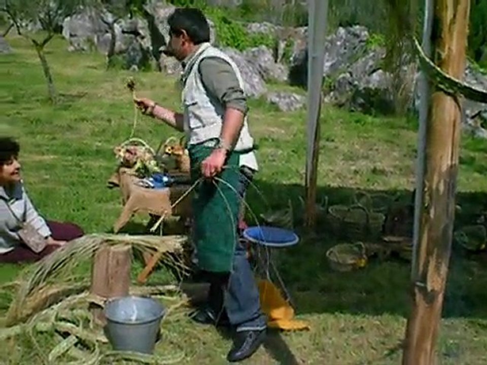 Lavorazione della stramma a Camposoriano (LT)