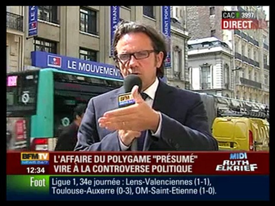 F. Lefebvre - Midi R. Elkrief- BFM TV - 26/04/2010
