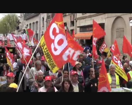 Manif 1er mai 2010 à Chantilly