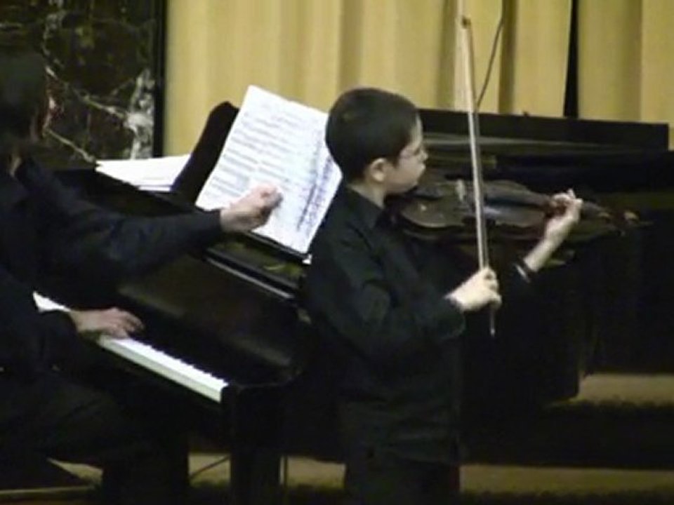 Ariel & Adi play Tarantella by Vieuxtemps