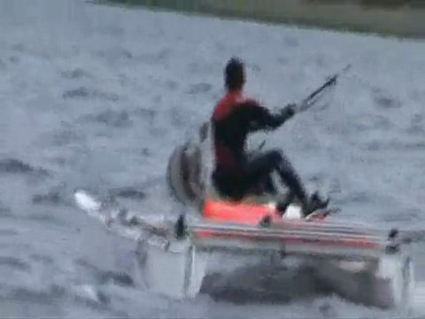 premiers bords en catakite avec l'aile CDKITE Aile auto-zénith ou auto-stable