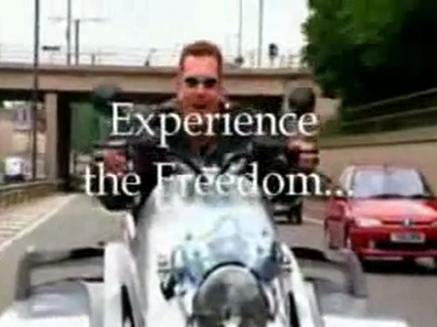 A Paraplegic Man Drives His Motorcycle