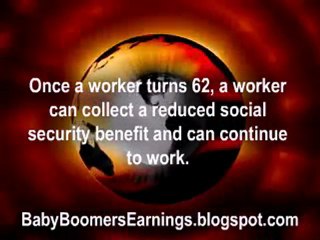 Baby Boomers Tempted to Draw Early Social Security
