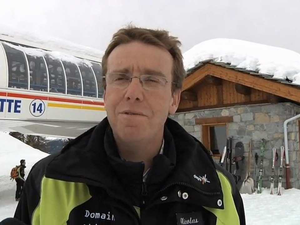 inauguration du nouveau télésiège Arpette