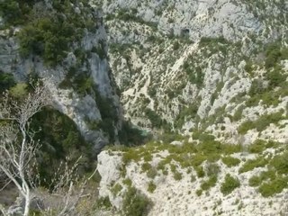 rive gauche la route des Gorges du Verdon