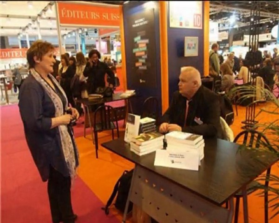 Rémy Rodep au salon du livre de Paris 2010