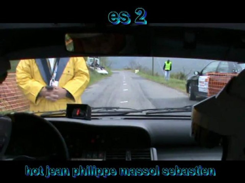 rallye de lozere 2010 camera embarque