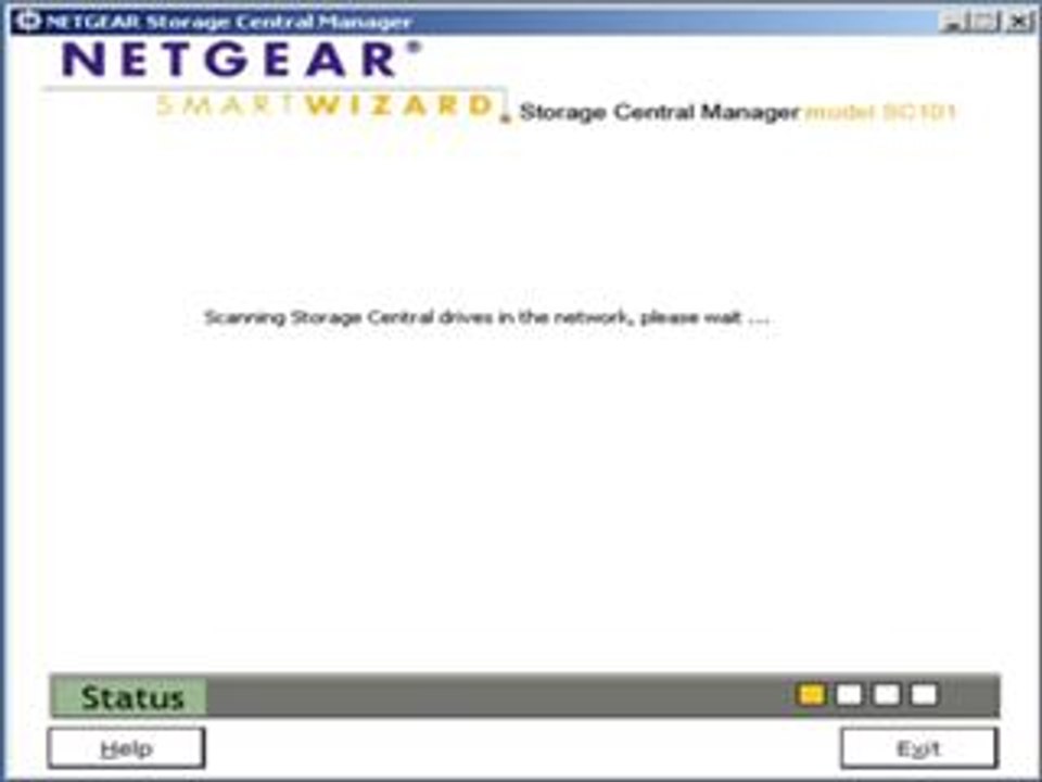Netgear SC101- drive lost