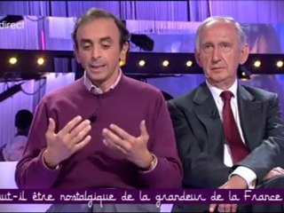 1/4 - Zemmour dans Ce soir ou jamais sur FR3 - 03/05/10