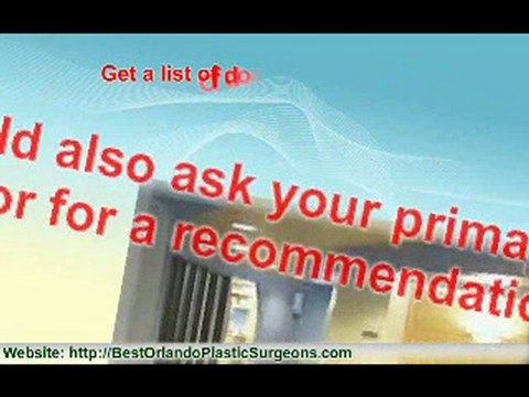Best Orlando Plastic Surgeons - Orlando Cosmetic Surgeons