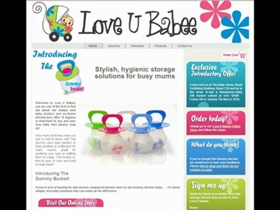 Babies Dummies Are Tops For Babies