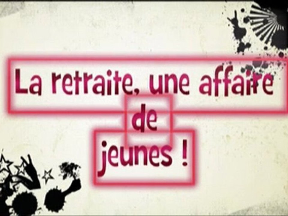 Conférence de presse "La retraite, une affaire de jeunes !"