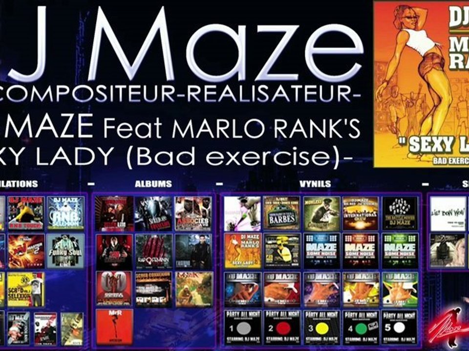 DJ MAZE FEAT MARLO RANKS : SEXY LADY (Bad exercise)