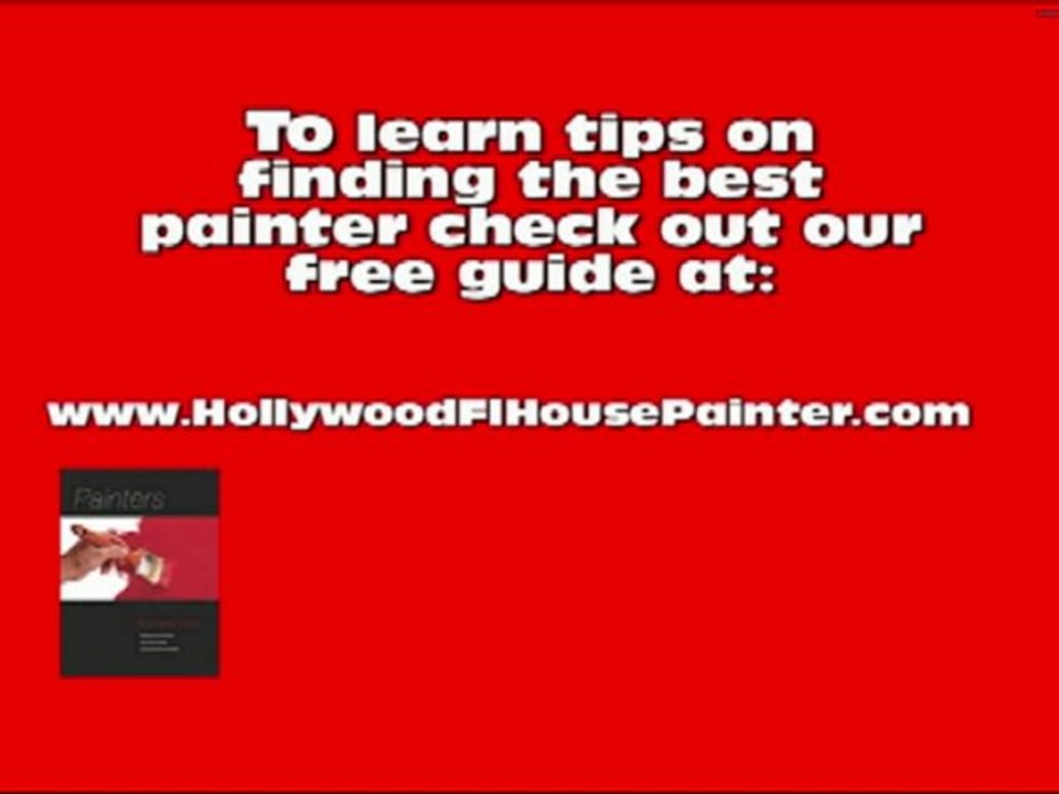 Hollywood Fl House Painter