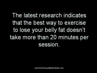 Exercises to Lose Your Belly Fat Fast