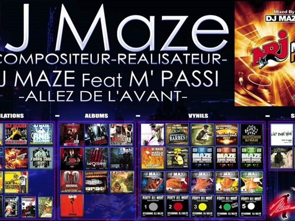DJ MAZE FEAT M PASSI : ALLEZ DE L AVANT