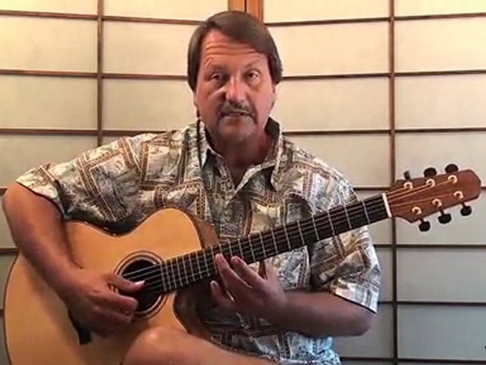 Roundabout Acoustic Guitar lesson  by Yes