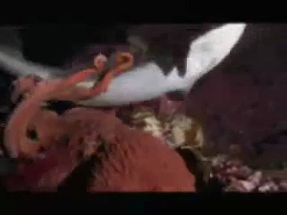 Squalo contro piovra gigante