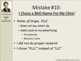 10 Big Acupuncture Marketing Mistakes All Acupuncturists Ne