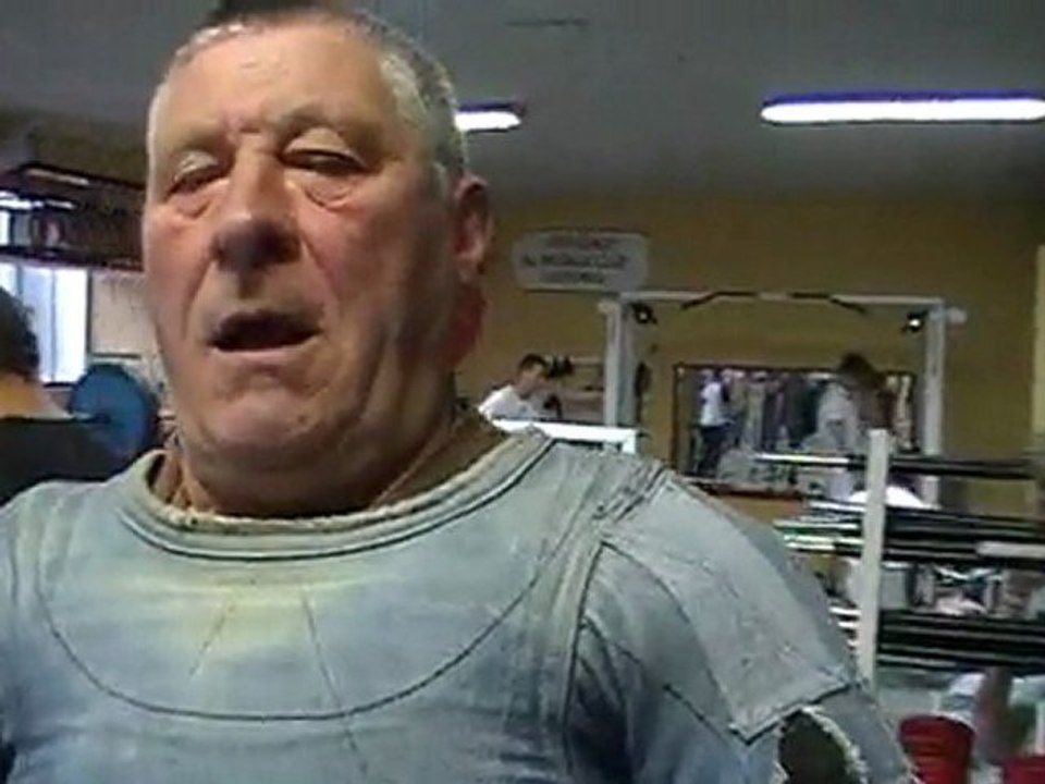 Marc Lebolay 20 répétitions a 100kg