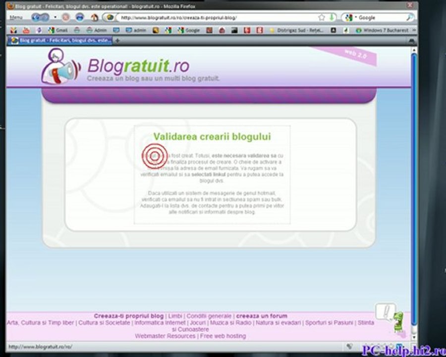 Cum se face un blog-Tutorial video