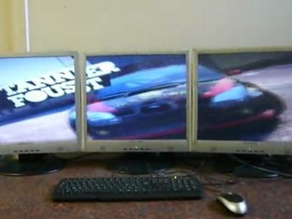 PC GAMER - ATI Eyefinity 3 écrans