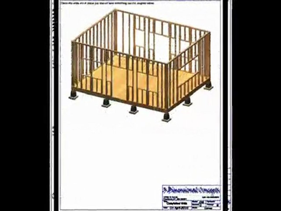 Victorian 3 Dormer 8x10 Complete Plan