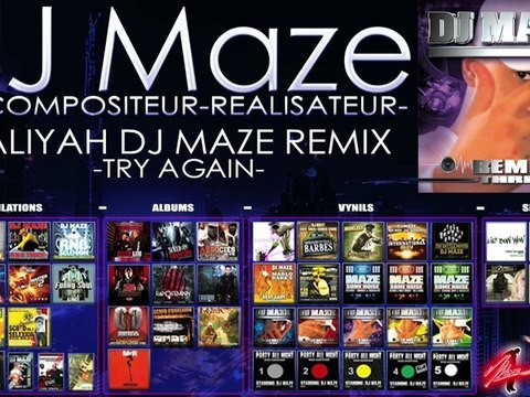 DJ MAZE Remix AALIYAH: TRY AGAIN