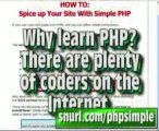 Simple PHP - Html Course | Php Tutorials