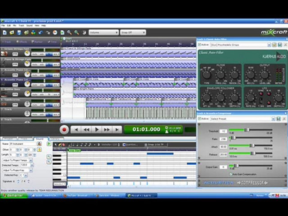 Instrumentale piano violon rap triste 2010 mélancolique 10