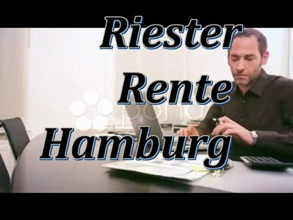 Riester Rente Hamburg