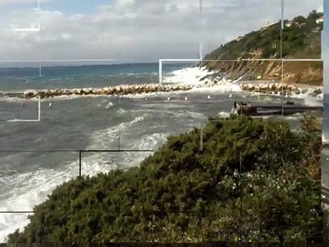 Le débarcadère de l'Ayguade du Levant ce 4 mai 2010