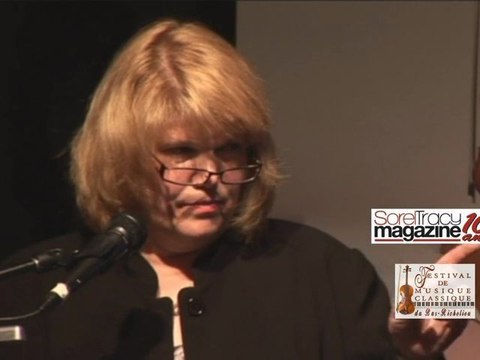 FMCBR 2010 Point presse Rachel Doyon sur La RPV