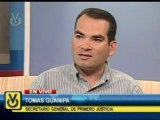 Tomás Guanipa entrevista de Venevisión