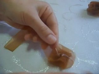 KURDELA NAKIŞI ELDE KATLAMALI,BÜZMELİ GÜL NASIL YAPILIR?