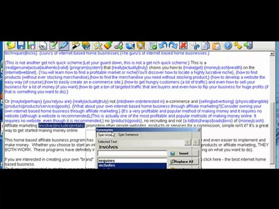 Spin, Rewrite or Reword your articles for more traffic!