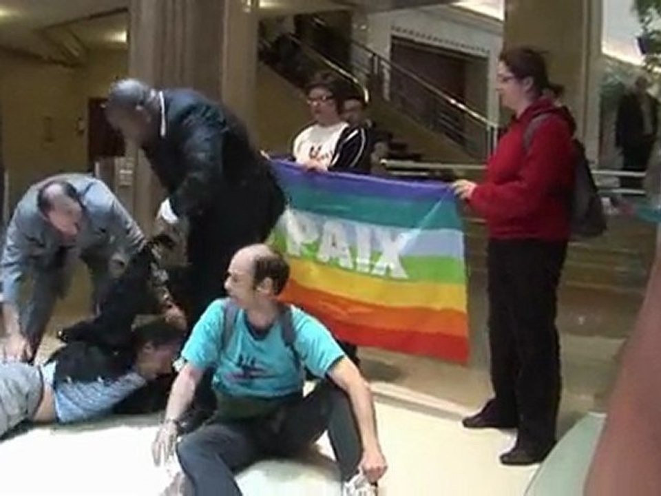 blocage du siège d'Areva