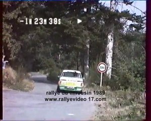 rallye du limousin 1989